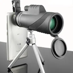Bushne Telescope 40X60 High Power Hd Monocular Telescope with Smartphone Holder Binoculars-picture-19