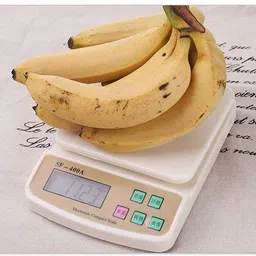 MOBONE ™ Electronic Digital 10 Kg Weight Scale Lcd Kitchen Weight Scale Machine Measure for Measuring Fruits,Spice,Food,Vegetable SF400A Weighing Scale image 2