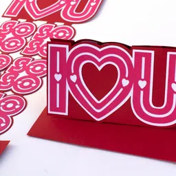 Hooray I LOVE YOU CARD Greeting Card image 2