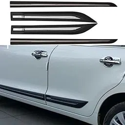 bubu Half chrome door side line beading for Maruti-XL6 car (set of 4) Car Beading Roll For Door image 2