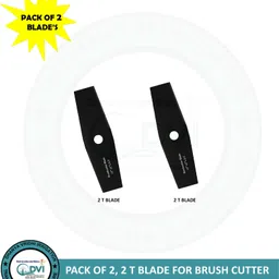 dvi 2T BLADE FOR ANY BRUSH CUTTER USED FOR CUTTING BUSHES,GRASS AND WEEDS PACK OF 2 DVI-2T-BLADE-10 INCH-PACK-OF-2 Metal Cutter image 2