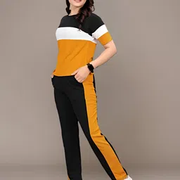 dtr fashion Colorblock Women Track Suit-picture-36