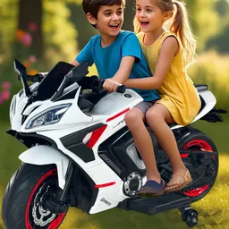 wishmaster Big Size Electric Motorbike USB & Music Player Toy For 3 To 12 Years Bike Battery Operated Ride On-picture-31