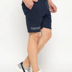 duke Solid Men Blue Regular Shorts image 4