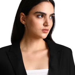 allen solly Women Solid Single Breasted Casual Blazer image 4