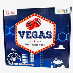 naama VEGAS Dice Strategy Game, Fun & Fast-Paced Family Board Game for 2-5 Players Money & Assets Board Game-picture-23