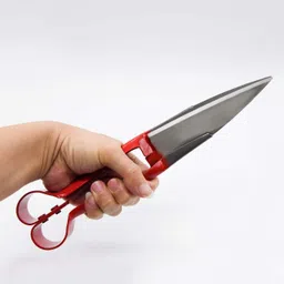 yms Scissors Horse/Goat/Sheep/Dog Grooming Scissors Steel HAIR CUTTING RED GT Red, Steel Pet Hair Trimmer image 2