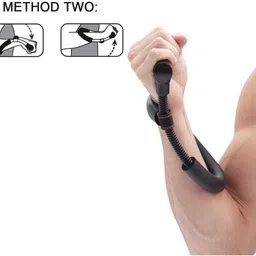 fitzilla ® Adjustable Wrist Exerciser Strengthener Equipment for Forearm Workout Training Hand Grip/Fitness Grip image 2
