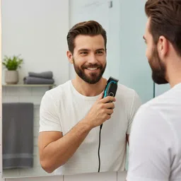 Frinzoo Compact and Powerful Men’s Grooming Kit with Adjustable Lengths Trimmer 0 min Runtime 4 Length Settings image 4