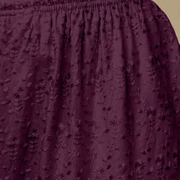 fambee Women Relaxed Purple Viscose Rayon Trousers image 4