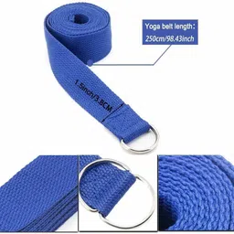 leosportz Bricks and Strap Set 2 Packs Eco Friendly Non Toxic with Belt Yoga Blocks image 3