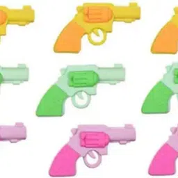 Set of 12 Gun shape Erasers Non-Toxic Eraser-image-38