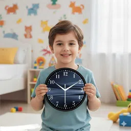 singh brothers Analog 25 cm X 25 cm Wall Clock image 2