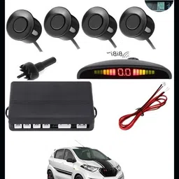 3a featuretail Universal 4 Black Reverse Parking Sensor-AP25A800 Universal 4 Black Reverse Parking Sensor-AP25A800 Parking Sensor image 1