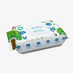 aro kleen Baby Wipes with Aloe Vera and Vitamin E- Extra Thick & Soft -72 Wipes-picture-12