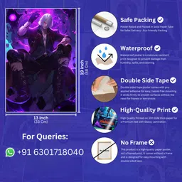 art recall Devil May Cry Wall Poster Anime Poster For Wall Photographic Paper image 5