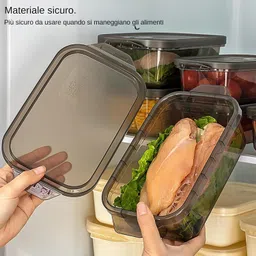 pliable Plastic Fridge Container - 1100 ml image 3