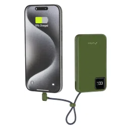 urbn Ultra Link 10000 mAh 22.5W Fast Charging Power Bank (1 Type A and 2 Type C Ports, Power Delivery Compatible, Camo) image 4