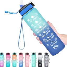finifab MOTIVATIONAL WATER BOTTLE SERIES 1000 ml Water Bottle-picture-33