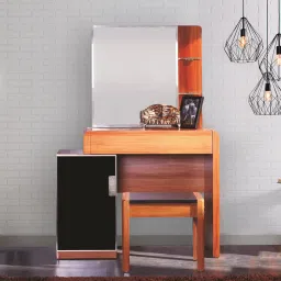 royaloak Naples Dressing Cabinet In Brown Colour image 1