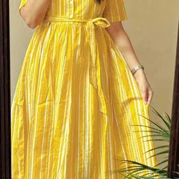 sarswa Women Printed Cotton Rayon Flared Kurta-picture-11