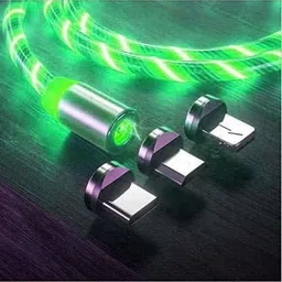 IMMUTABLE Magnetic Charging Cable 1 m 37 |TYPE C CHARGING DATA CABLE|LED CARGING DATA Cable image 3