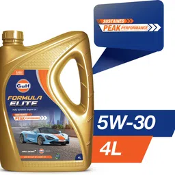 gulf FORMULA ELITE 5W30 4 Wheeler Passenger Car Full-Synthetic Engine Oil image 3