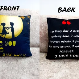 Microfibre Quotes Cushion Pack of 1-image-19