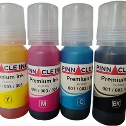 Pinnacle Ink 001/003/008 For L3210 Multi-function Color Ink Tank Printer Black + Tri Color Combo Pack Ink Bottle-picture-20