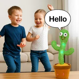 j t g Rechargeable Dancing Cactus Toy for Children | Speaking Cactus for Babies image 3