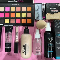 toroka WOMEN NEW MAKEUP ITEMS EYESHADOW FALSE EYELASH FACE COMPACT SPRAY PRIMER FIXER-picture-26