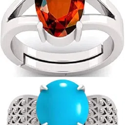 bhairaw gems Moonstone Stone Silver Adjustable Ring Sterling Silver Ring-picture-34