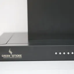 greensmoke Pyramid Chimney Wall Mounted Black 1150 CMH Chimney image 5