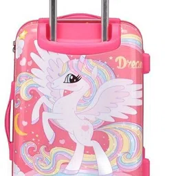swarn products Small Cabin Suitcase (20 inch) 4 Wheels - New Style Unicorn Printed Pattern Suitcase & Extra Light Weight Kids - Multicolor image 2