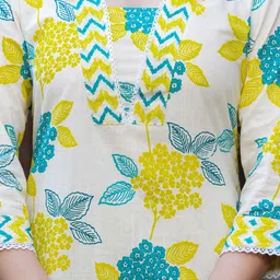 bkapparels Women Pure Cotton Kurta Pant Set image 4