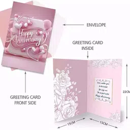 gift my passion Butterfly Happy Anniversary Card for Wife, Husband, Love, Couple Special Greeting Card image 3