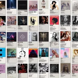 thepostermart Aesthetic Wall Collage Kit || 40pcs (4×6inch) Album Song Aesthetic Posters For Room DecorationWater Resistant Paper Comes With Adhesive Tape From Top To Bottom Fine Art Print-picture-10