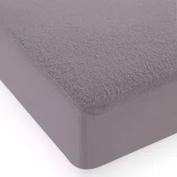 yora homestyle Flexi Fit (78x36) Waterproof Mattress Protector In Grey Colour image 4