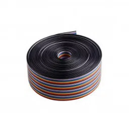 26AWG Pure Copper 40pin Dupont Wire Flexible Rainbow Color Flat Ribbon Cable - 5 Meter-image-68