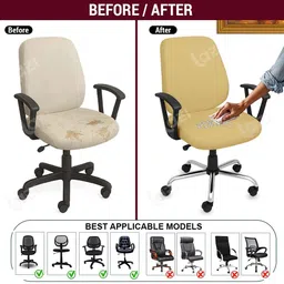 lazi Polycotton 1 Seater Chair Plain Cover image 5