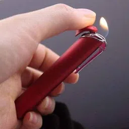 explorer ™ Pocket Size Pen Shape Butane Gas Refillable Cigarette Lighter| Indication Window Pocket Lighter image 3