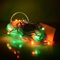 zenvira 32 LEDs 10 m Multicolor Color Changing Bulb Rice Lights-picture-27