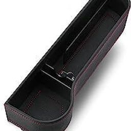 agyvvt Side Storage Organizer Seat Pockets Catch Caddy, Car Interior Seat Gap Carabiner-picture-1