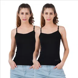 vica pota Women Black Camisole-picture-12