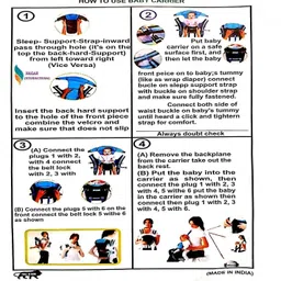 sbts Comfirtable Kid Carrier Bag_221 Baby Carrier image 2