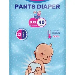 kiddysoft Baby Diaper Pants | Super Absorbent- Crisscross Top Layer | 19-25 KG | Pack of 1 - XXL image 1