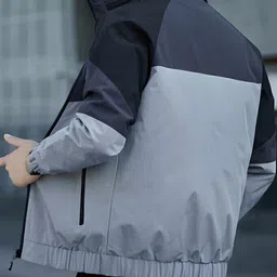 mia fashion Men Solid Quilted Jacket image 2