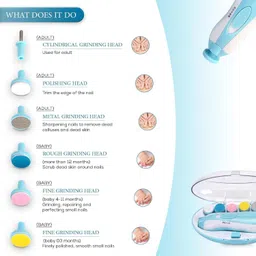 allons SweetDreams Baby Nail File and Trimmer Set for Delicate Nails image 3