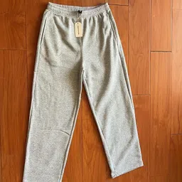 dockstreet Men Solid Grey Track Pants image 3