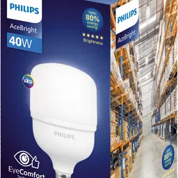 philips 40 W Basic Round E27 LED Bulb image 3